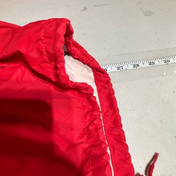 Vintage Helly Hansen Men’s Red Windbreaker Jacket Full Zip Small Hood Helly-Tech - Picture 7 of 10